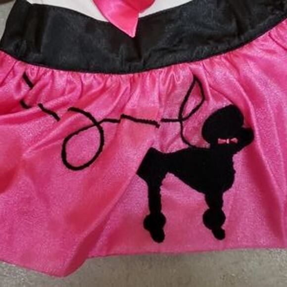 NEW! Frontal Poodle Skirt Dancer Dog Pet Wear Party Special Occasion Size Medium - Picture 3 of 10